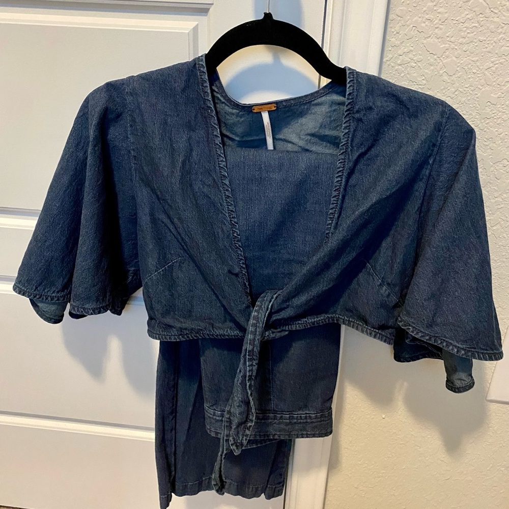 Free People Denim Set for Festivals